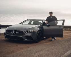 He likes Mercedes cars He likes Mercedes cars.